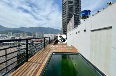 Cobertura com 4 dormitórios à venda, 350 m² por r$ 7.500.000,00 - leblon - rio de janeiro/rj