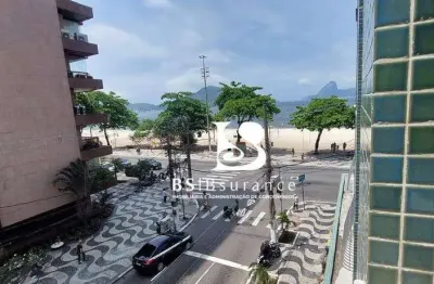 Bs imobiliária vende apartamento 4 quartos (2 suítes) em icaraí com vista lateral do mar e vaga de garagem