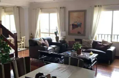 Cobertura com 4 dormitórios à venda, 310 m² por r$ 2.000.000,00 - tatuapé - são paulo/sp