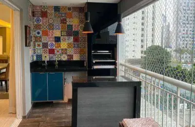 Apartamento com 3 dormitórios para alugar, 112 m² por r$ 9.315,00/mês - vila regente feijó - são paulo/sp