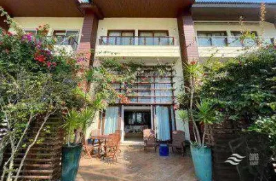 Casa em condomínio fechado com 5 quartos à venda na Avenida Marjory da Silva Prado, Balneário Praia do Pernambuco, Guarujá