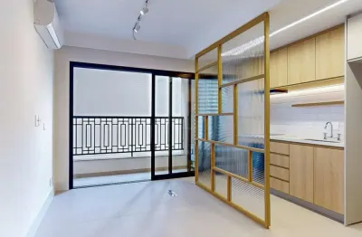 Confortável apartamento tipo para venda em perdizes com 1 quarto, 42m²