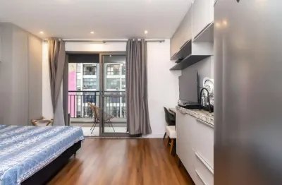 Sensacional studio para venda em república com 1 quarto, sendo 1 suíte, 25m²