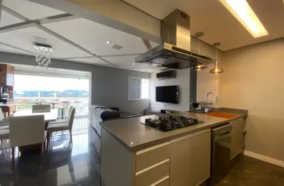 Lindo apartamento a venda 100% mobiliado,  vaga coberta e 2 suítes