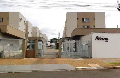 Vende-se apto condominio residencial rivera semi mobiliado