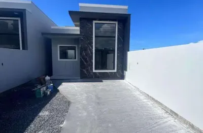 Casa à venda em tijucas, universitário, com 3 quartos, 85m²