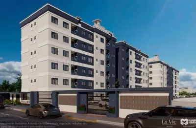 Apartamento à venda em tijucas, universitário, com 2 quartos, 57m²