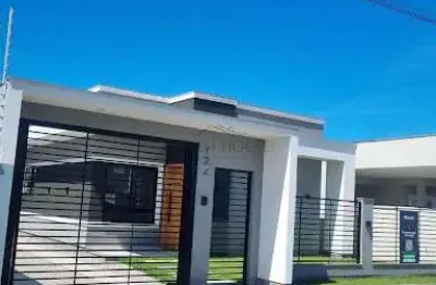 Casa à venda em tijucas, br felice, com 3 quartos, 101m²