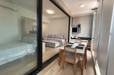Apartamento de 1 quarto com 1 vaga  a 30 metros da praia de piratininga, condominio de alto padrão na beira do mar