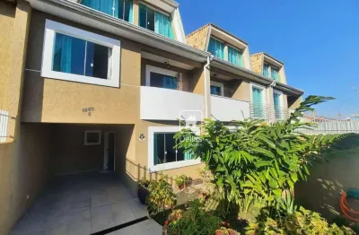 Sobrado com 3 dormitórios à venda, 206 m² por r$ 980.000,00 - cajuru - curitiba/pr