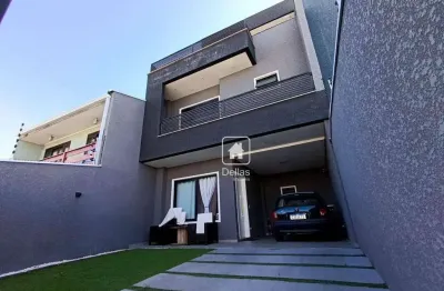 Sobrado com 3 dormitórios à venda, 143 m² por r$ 830.000 - weissópolis - pinhais/pr