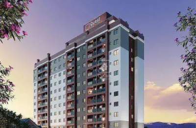 Apartamento com 2 dormitórios à venda, 55 m² por r$ 417.000 - centro - pinhais/pr