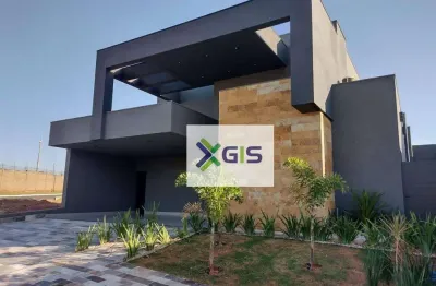 Casa com 3 dormitórios à venda, 275 m² por r$ 2.300.000,00 - condominio golden park residence - mirassol/sp
