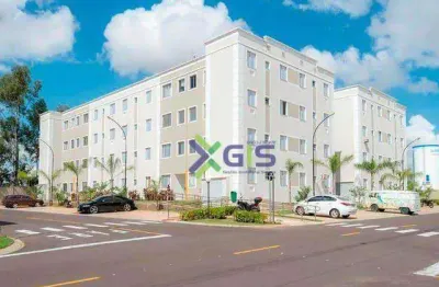 Apartamento com 2 dormitórios à venda, 48 m² por r$ 180.000,00 - loteamento clube v - são josé do rio preto/sp