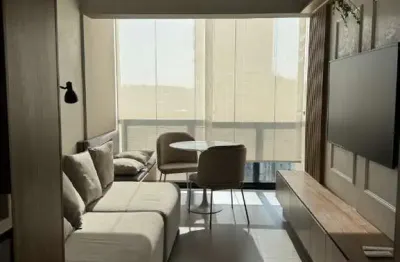 Apartamento à venda na vila olímpia, são paulo-sp: 1 quarto, 2 salas, 1 banheiro, 1 vaga e 31m² de área!