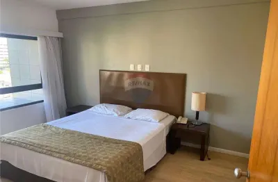 Vendo apartamento 43m2 no Flat Metropolis, Mobiliado na Ilha do Leite