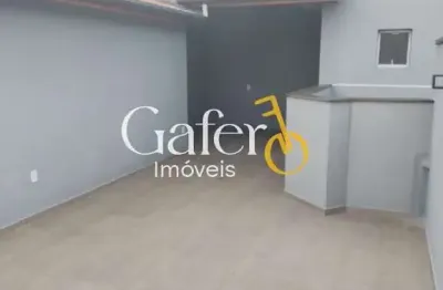 Cobertura para locação em santo andré, santa maria, 2 dormitórios, 1 suíte, 1 banheiro, 1 vaga