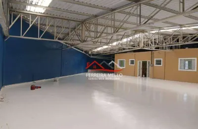 Galpão para alugar, 400 m² por r$ 5.600,00/mês - laranjeiras - caieiras/sp