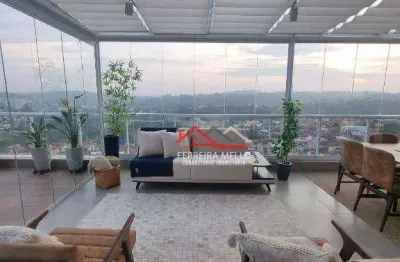 Cobertura com 2 dormitórios à venda, 145 m² por r$ 1.400.000,00 - região central - caieiras/sp