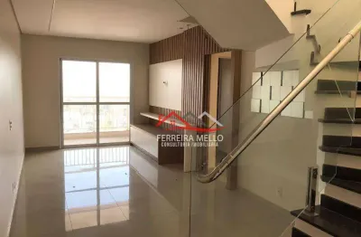 Cobertura com 3 dormitórios à venda, 80 m² por r$ 1.300.000 - região central - caieiras/sp