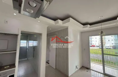Apartamento com 2 dormitórios à venda, 50 m² por r$ 270.000,00 - companhia fazenda belém - franco da rocha/sp