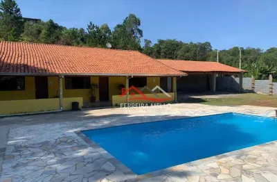 Chácara com 2 dormitórios à venda, 7000 m² por r$ 900.000,00 - campos de são benedito - franco da rocha/sp