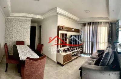 Apartamento com 2 dormitórios à venda, 56 m² por r$ 340.000,00 - laranjeiras - caieiras/sp
