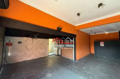 Salão para alugar, 50 m² por r$ 1.750,00/mês - vila rosina - caieiras/sp