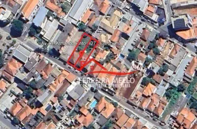 Área à venda, 844 m² por r$ 2.050.000,00 - região central - caieiras/sp