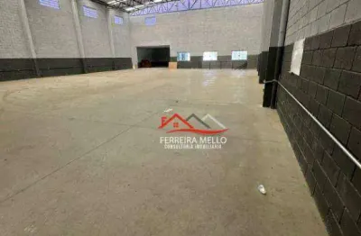 Galpão para alugar, 1300 m² por r$ 28.000,00/mês - laranjeiras - caieiras/sp