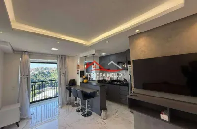 Apartamento com 2 dormitórios à venda, 47 m² por r$ 380.000,00 - vera tereza - caieiras/sp