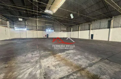 Galpão para alugar, 1512 m² por r$ 28.000,00/mês - laranjeiras - caieiras/sp