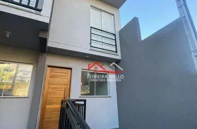 Sobrado com 2 dormitórios à venda, 72 m² por r$ 370.000,00 - companhia fazenda belém - franco da rocha/sp