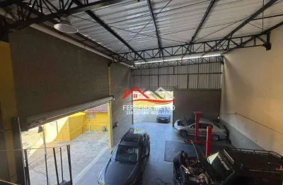 Galpão para alugar, 230 m² por r$ 8.000,00/mês - laranjeiras - caieiras/sp