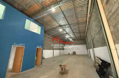 Galpão para alugar, 250 m² por r$ 6.720,00/mês - parque dos eucaliptos - franco da rocha/sp