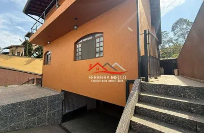 Sobrado com 3 dormitórios para alugar, 420 m² por r$ 4.800,00/mês - nova caieiras - caieiras/sp