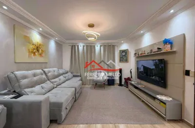 Casa com 3 dormitórios à venda, 165 m² por r$ 850.000 - região central - caieiras/sp