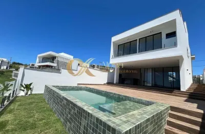 Casa de alto padrão com vista deslumbrante no cond. viverde 1