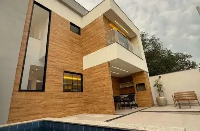 Casa de 4 quartos (3 suítes), mobiliada. condomínio grand park. guaratiba, campo grande