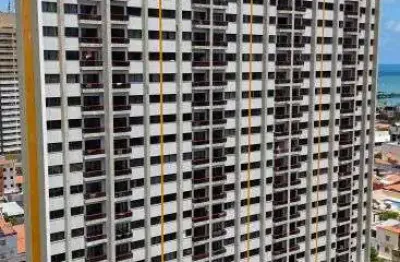 Imóvel para venda possui 65 metros quadrados com 1 quarto em praia de iracema - fortaleza - ce