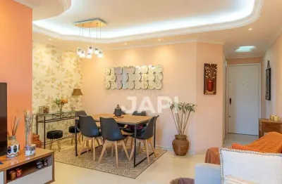 Apartamento com 2 quarto à venda, 75 m² por r$ 525.000 - parque residencial eloy chaves - jundiaí/sp
