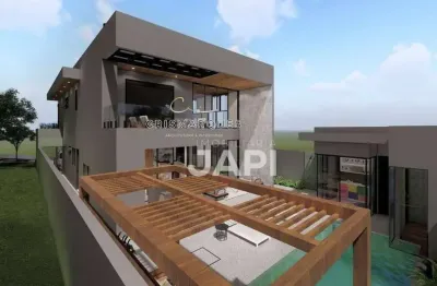 Casa com 3 dormitórios à venda, 300 m² por r$ 3.290.000,00 - jardim samambaia - jundiaí/sp
