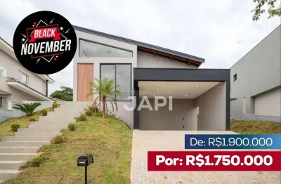 Casa á venda em itatiba, 3 suítes,  193m² por r$ 1.750.000 - bairro itapema