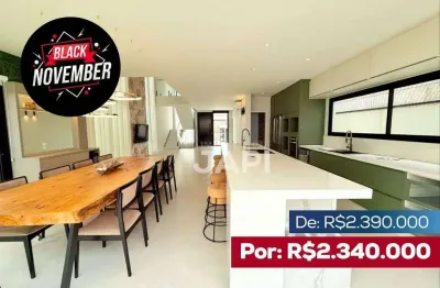 Casa com 4 quartos à venda, 268 m² por r$ 2.340.000 - loteamento reserva ermida - jundiaí/sp