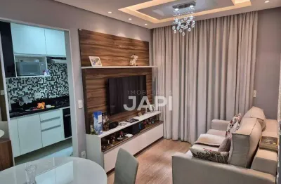 Apartamento, 2 dormitórios 1 suíte 51m²  r$ 490.000 acesso anhanguera jundiaí/sp
