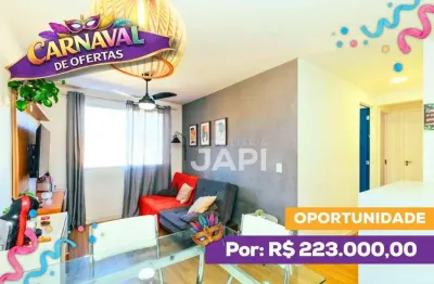 Apartamento à venda em Itupeva - Monte Serrat - 2 quartos - 46m² - R$223.000