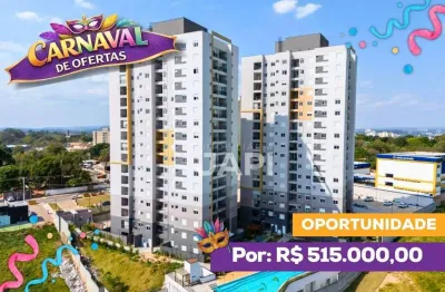 Apartamento com 2 dormitórios à venda, 67 m² por R$ 515.000,00 - Medeiros - Jundiaí/SP