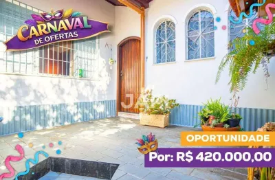 Casa com 3 quartos à venda, 168 m² por R$ 420.000 - Vila Aparecida - Jundiaí/SP