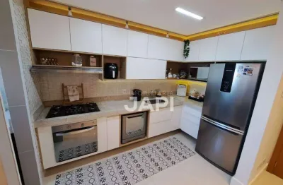 Apartamento com 3 dormitórios à venda, 77 m² por r$ 665.000,00 - engordadouro - jundiaí/sp