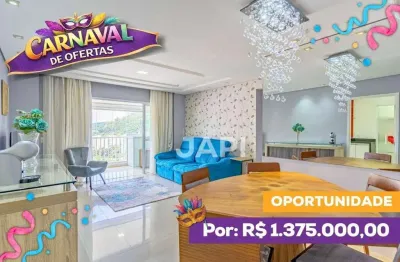 Apartamento com 3 quartos à venda, 111 m² por R$ 1.375.000, - Jardim Bonfiglioli - Jundiaí/SP